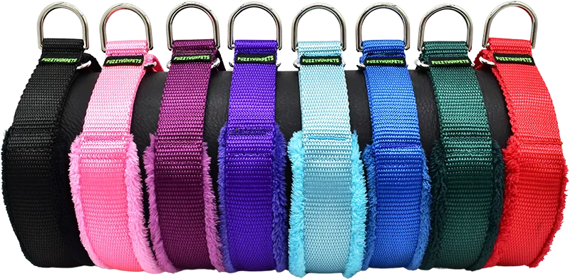 1" Solid Color Heavy Nylon Limited Slip Collar