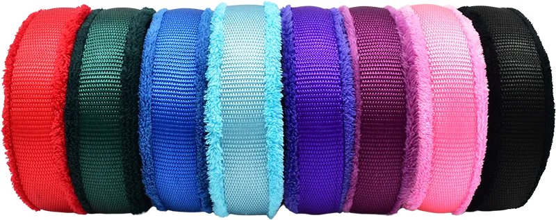 1" Solid Color Heavy Nylon Limited Slip Collar