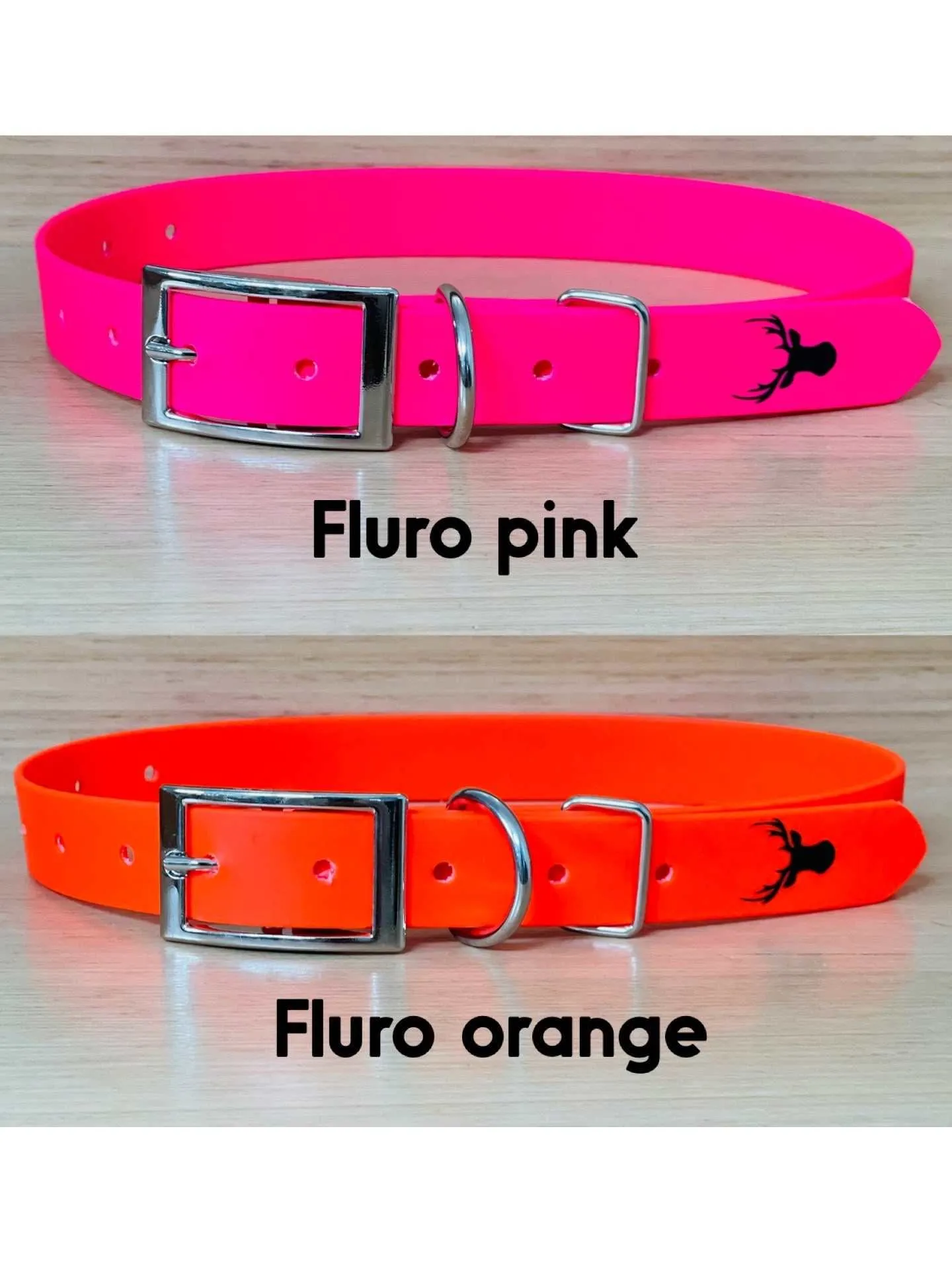 25mm wide biothane dog collar, fit size 46-66cm neck