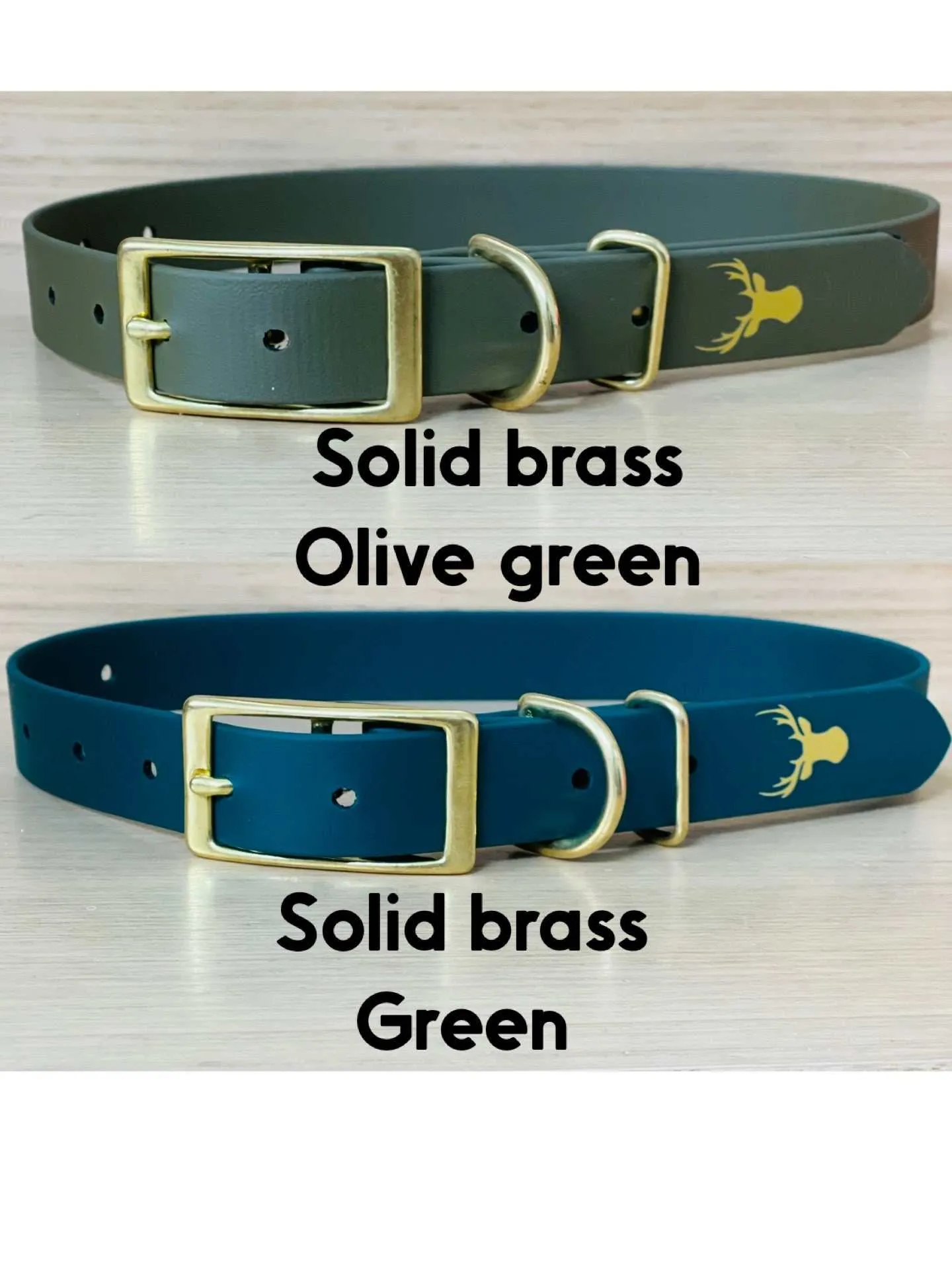 25mm wide biothane dog collar, fit size 46-66cm neck