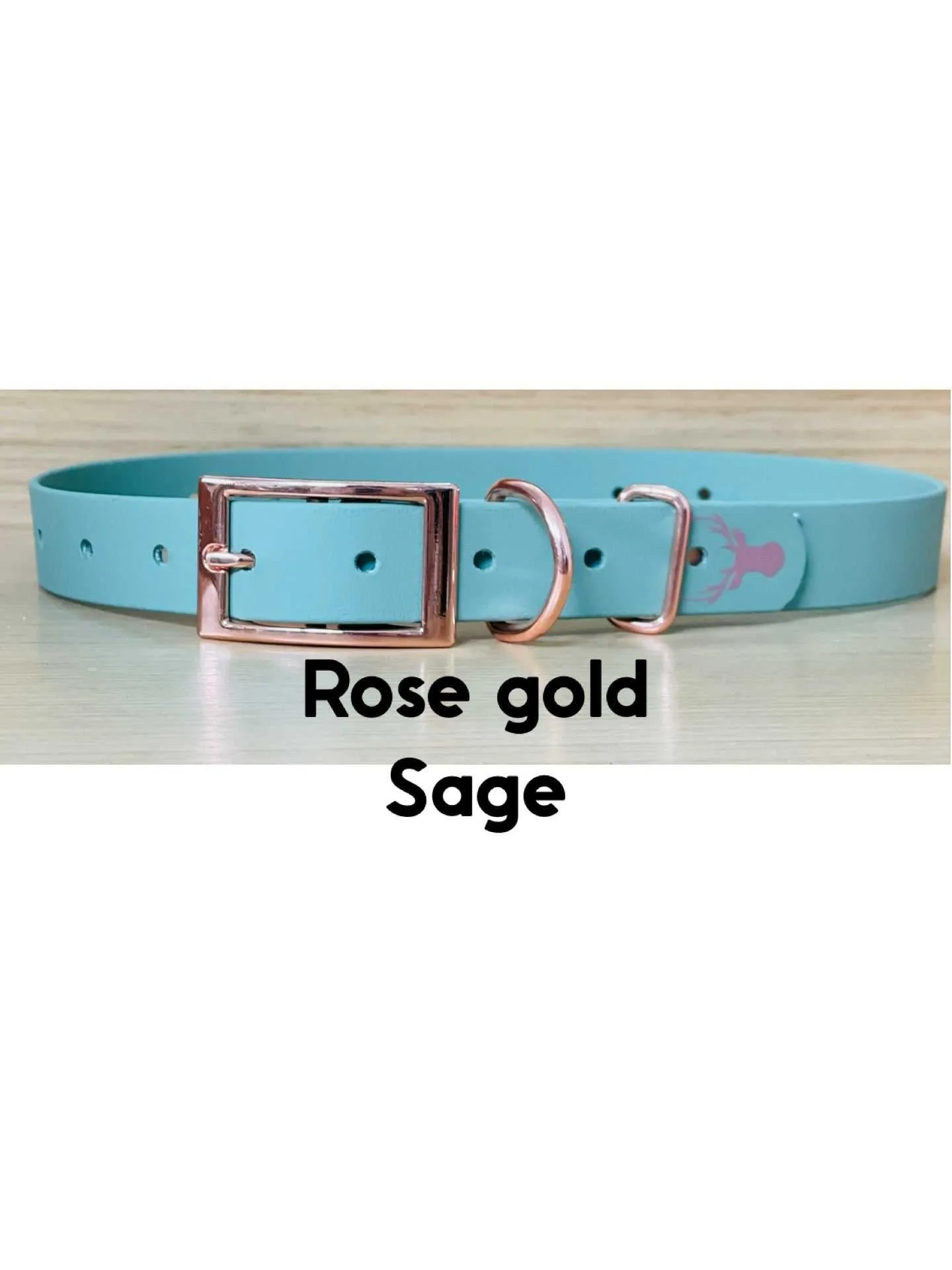 25mm wide biothane dog collar, fit size 46-66cm neck