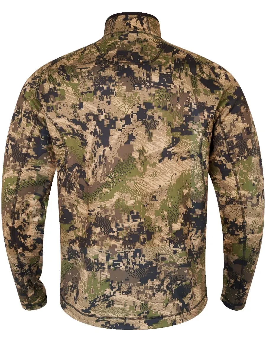 50% OFF - HARKILA Crome 2.0 Camo Fleece Jacket - Mens - OPTIFADE Ground Forest - Size: SMALL