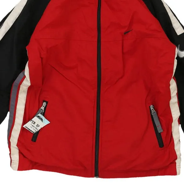 Age 14-16 Nike Reversible Jacket - Large Red Polyester
