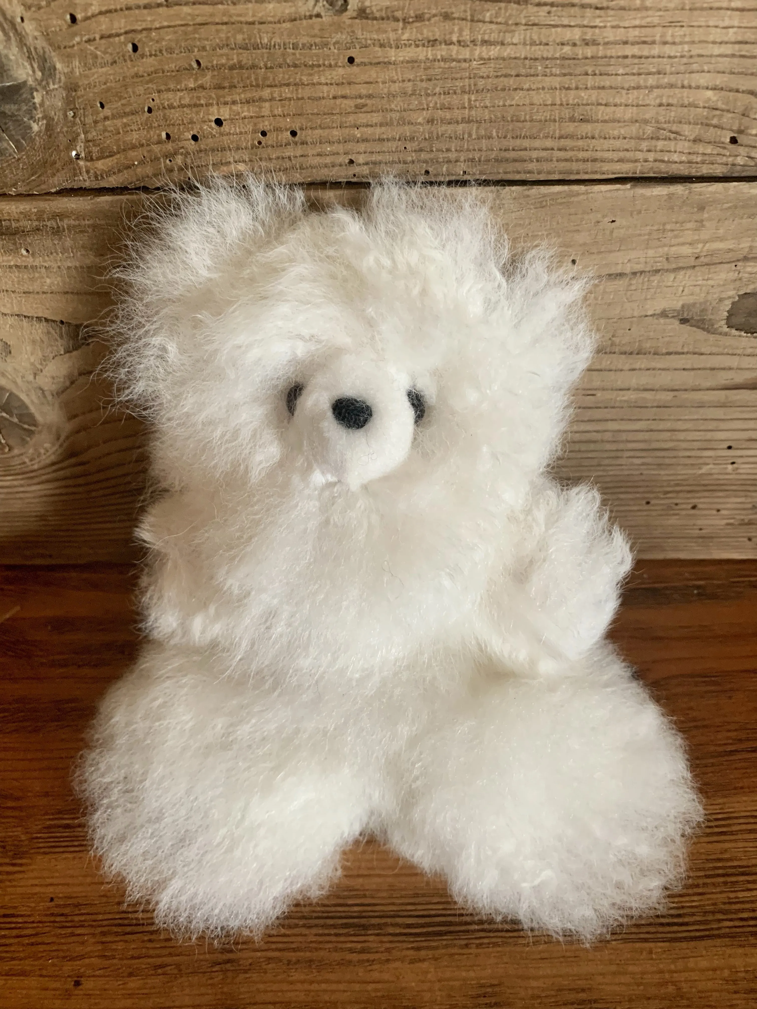 Alpaca Bear Mini-Teddy
