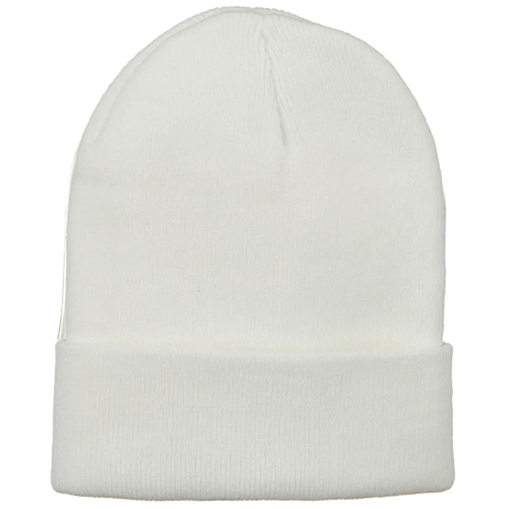 Big Stretch Plain Cuff Long Beanie