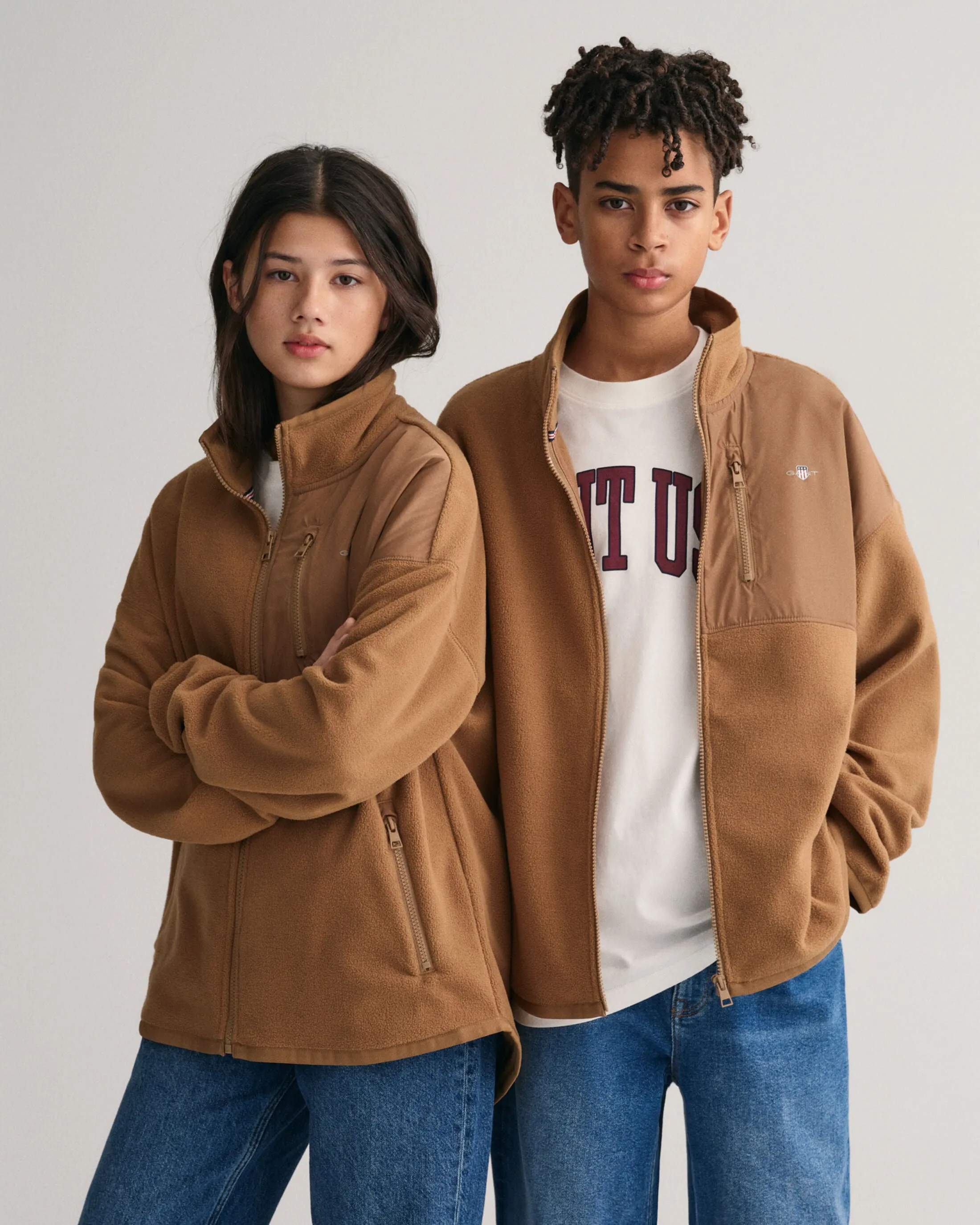 Brown Fleece Jacket