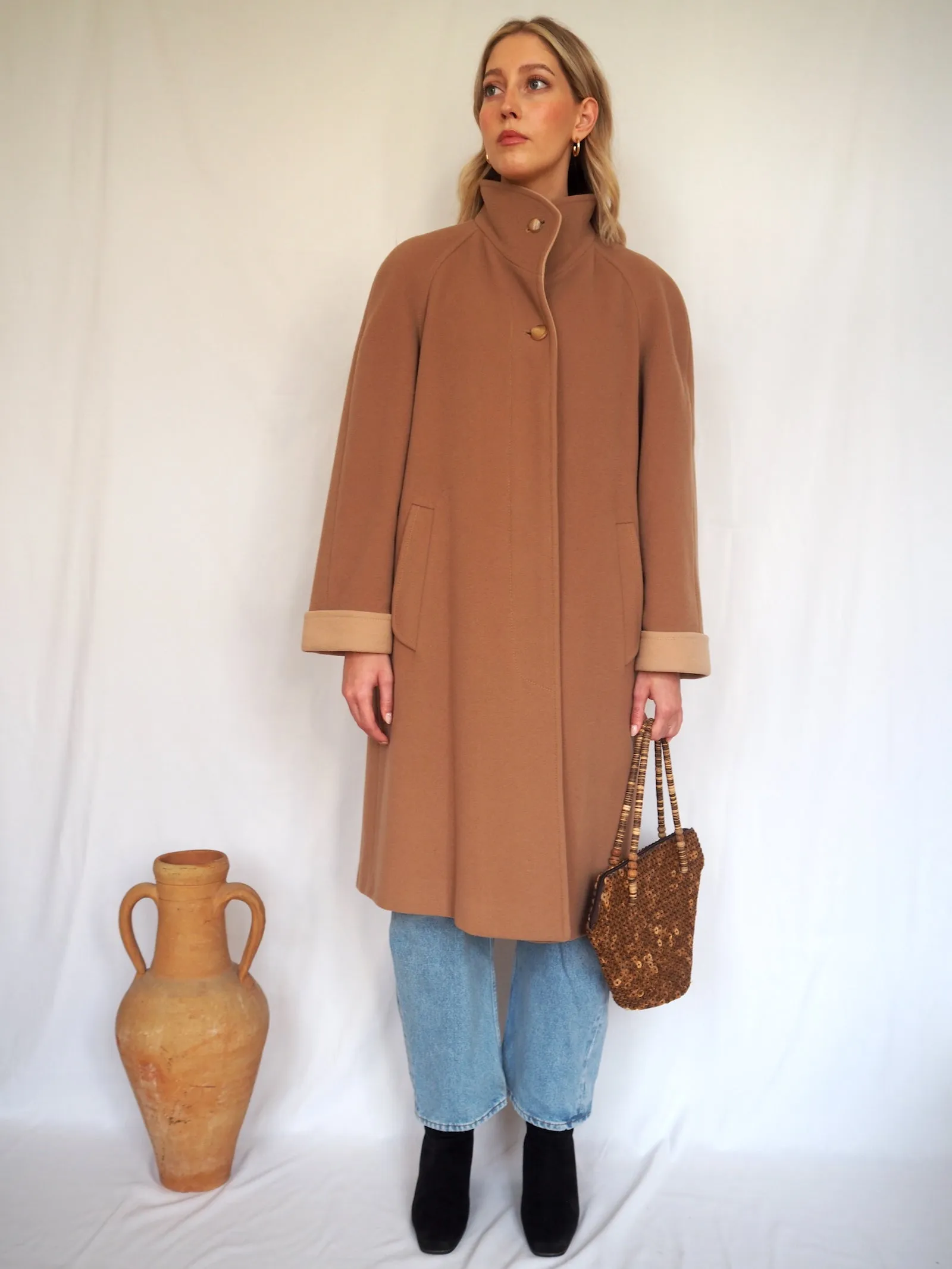 Camel Wool Coat