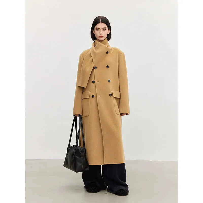 Classic Camel Wool Coat