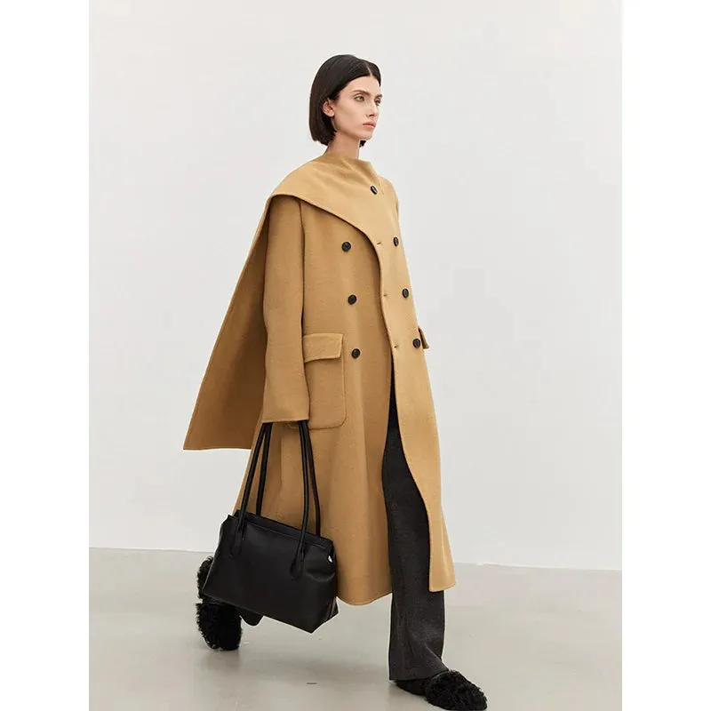 Classic Camel Wool Coat