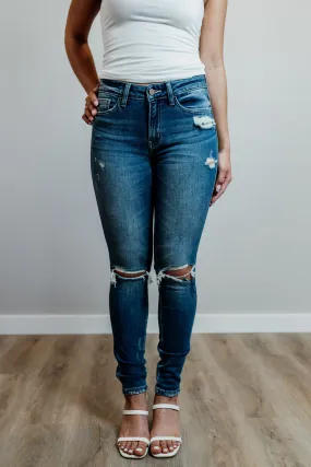 CLEARANCE - Parker Mid-Rise Ankle Skinny