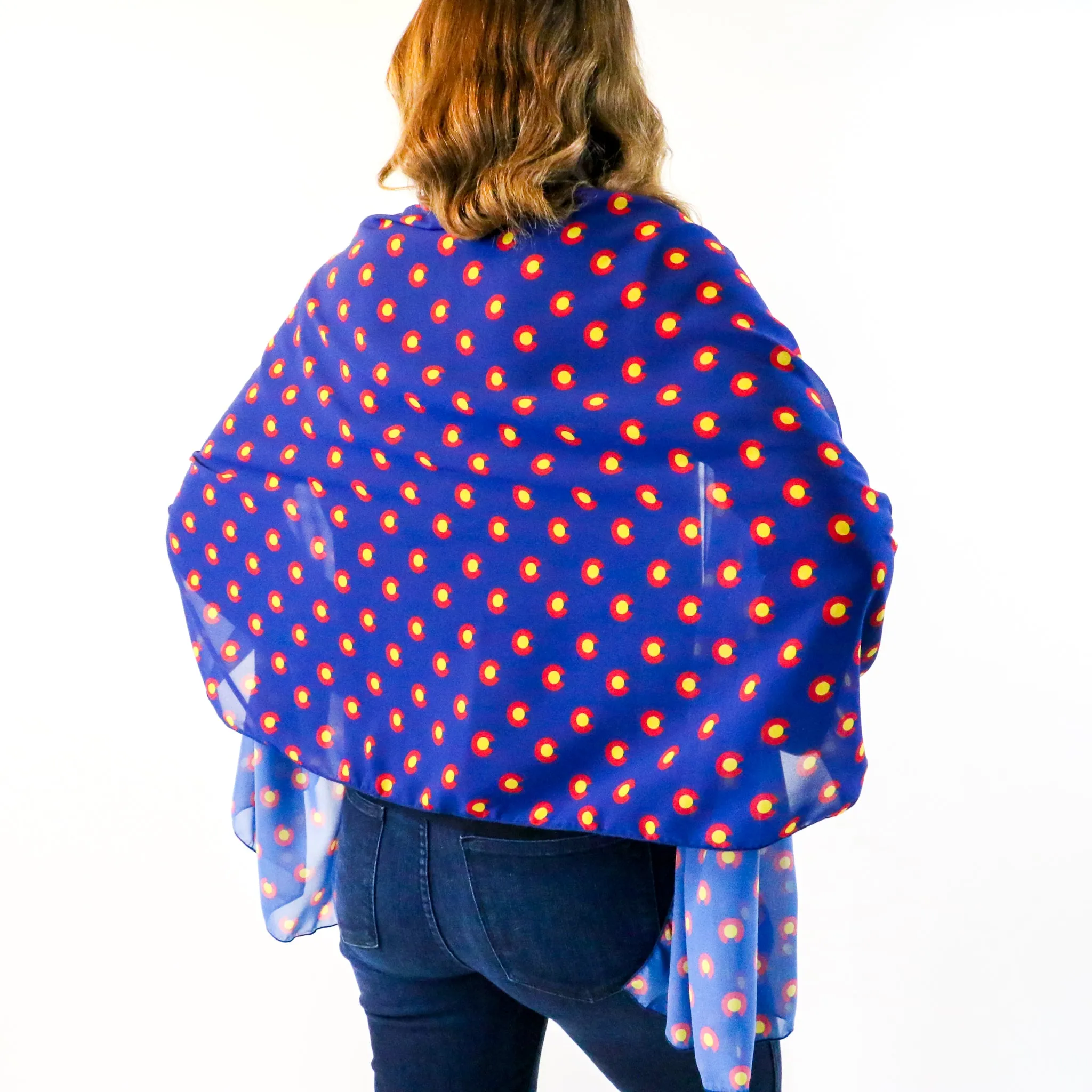 Colorado Flag Rectangle Scarf