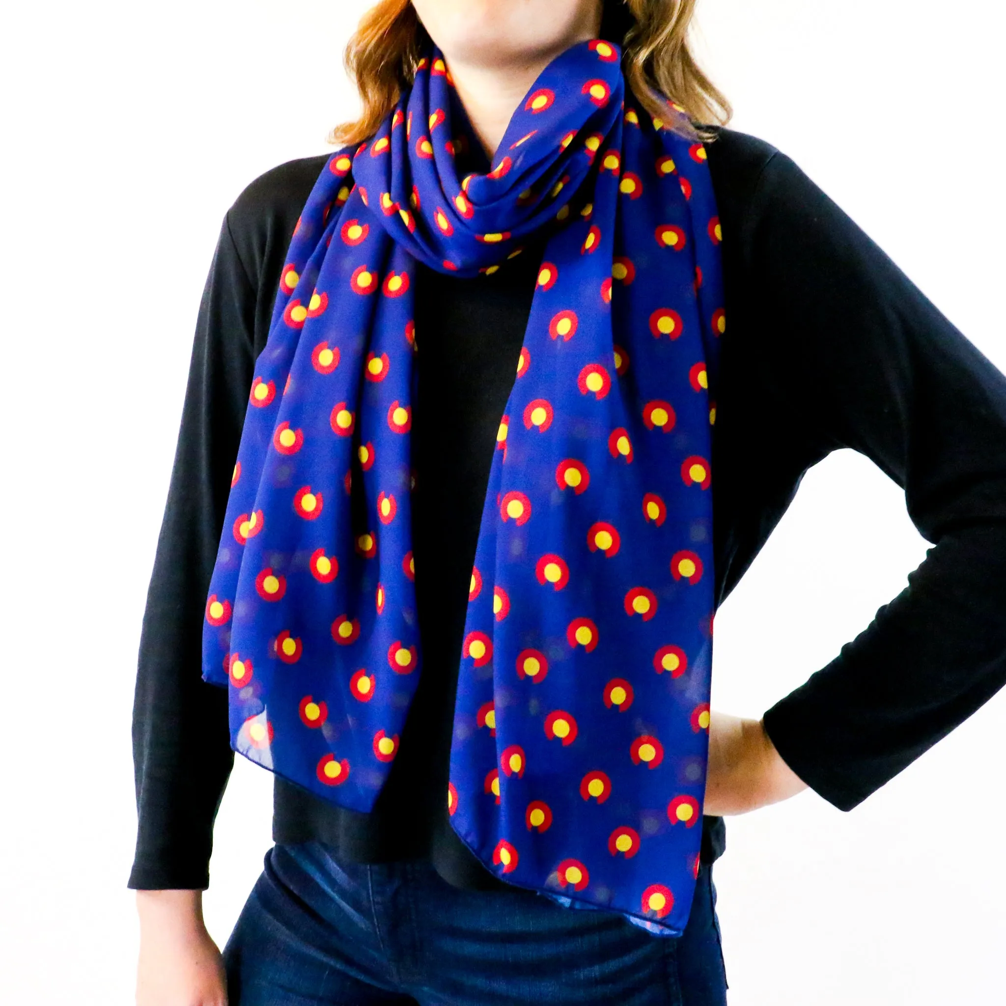 Colorado Flag Rectangle Scarf