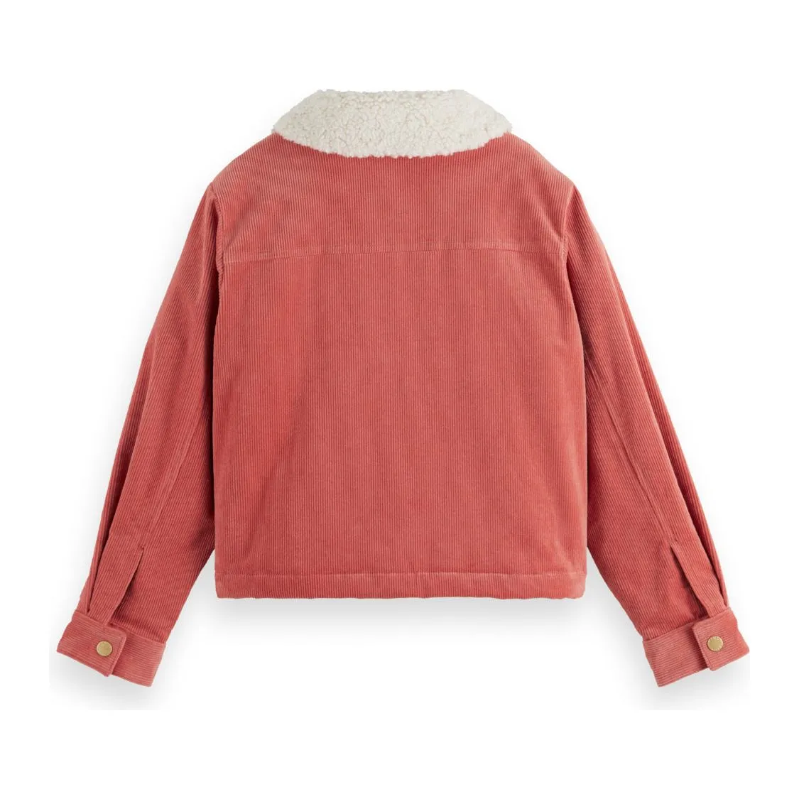 Corduroy Jacket With Sherpa Lining
