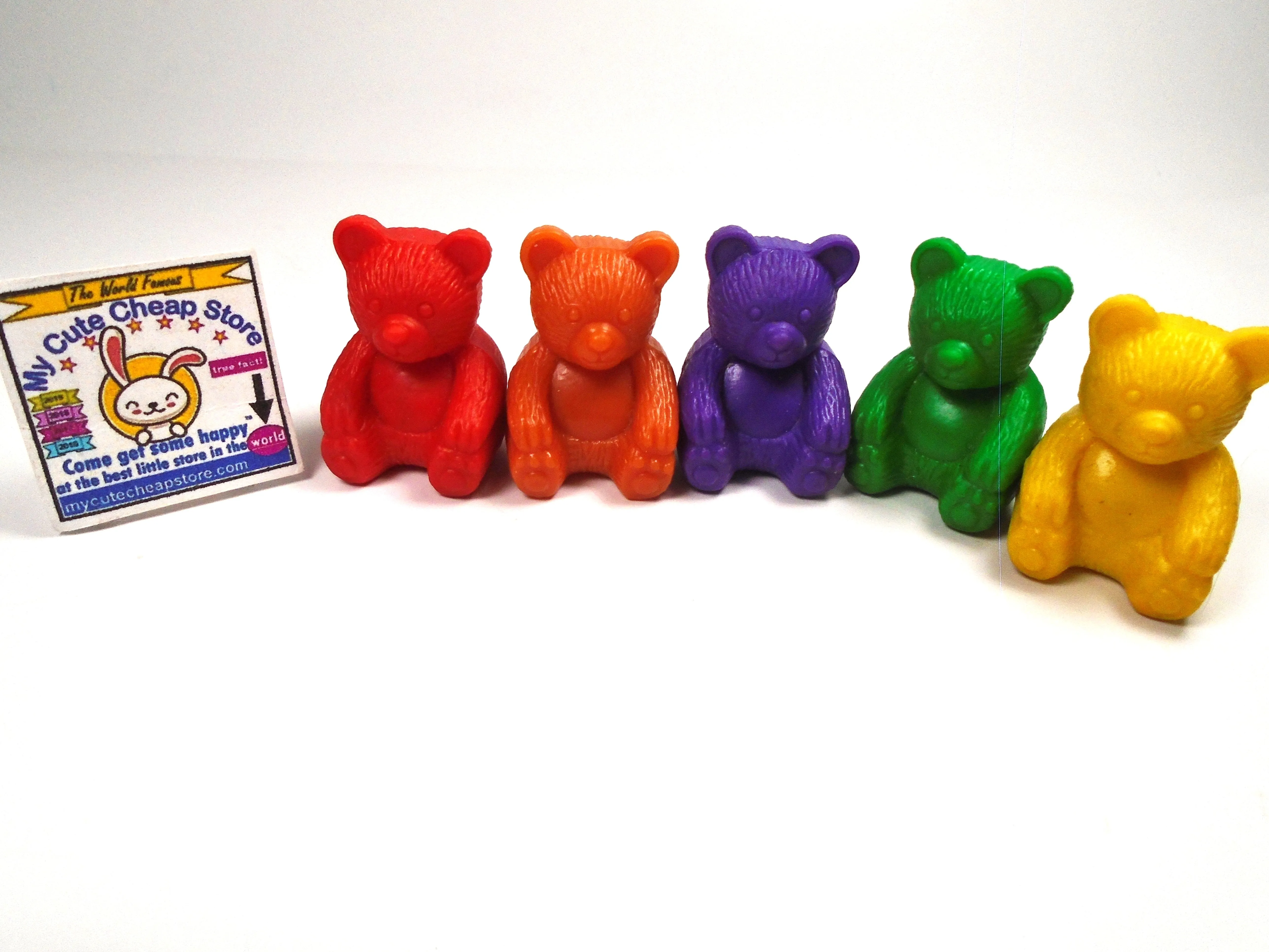 Cute miniature teddy bear lot of 5