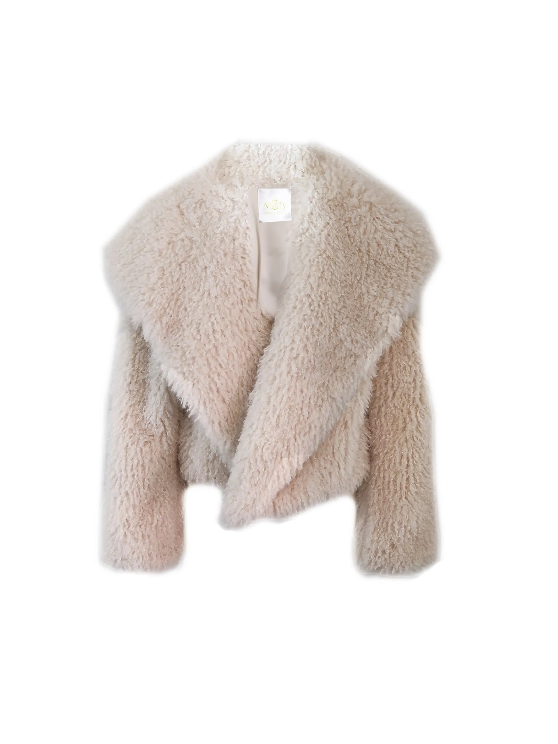 Esmé Shaggy Coat in Chiffon