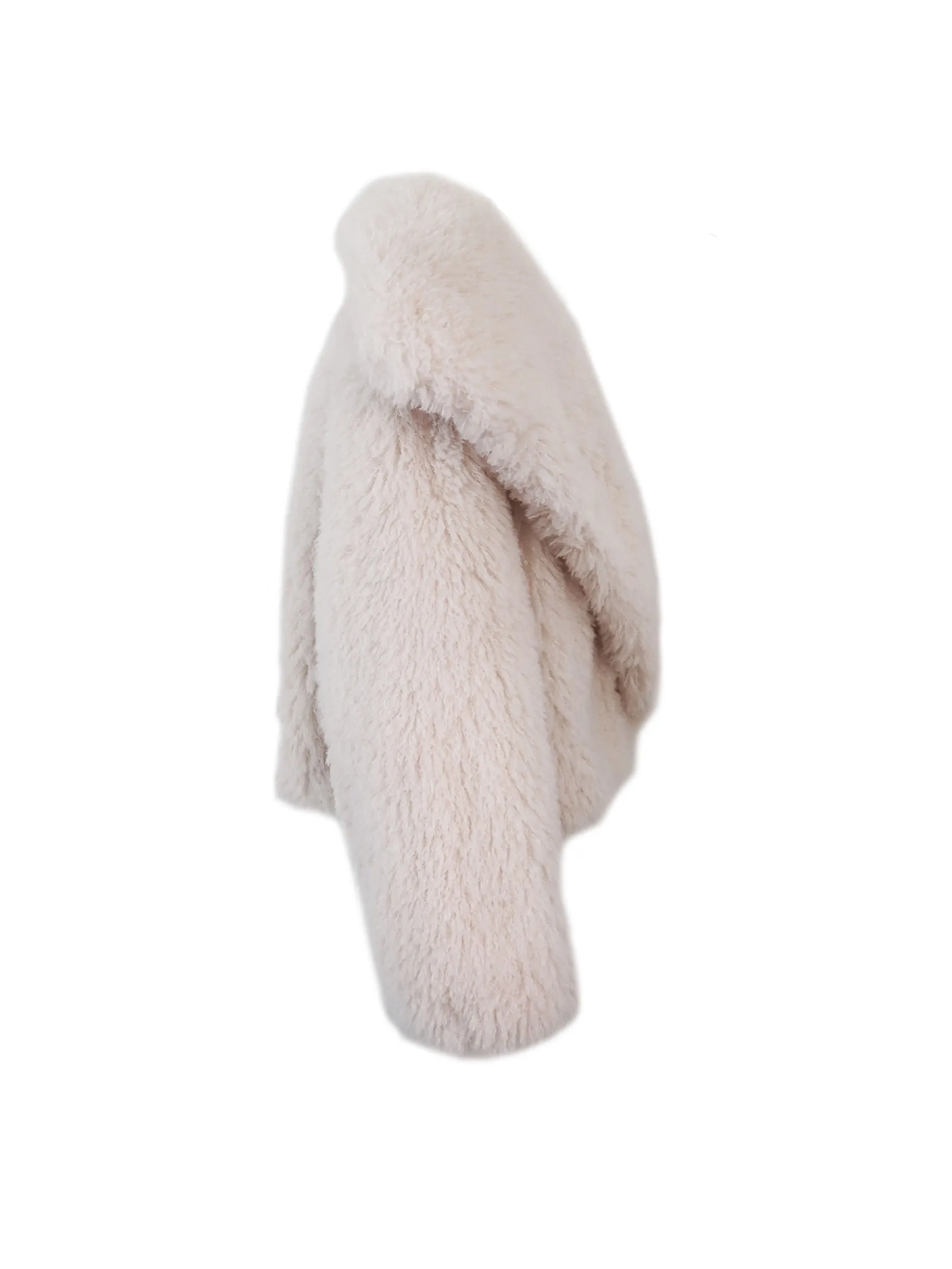Esmé Shaggy Coat in Chiffon