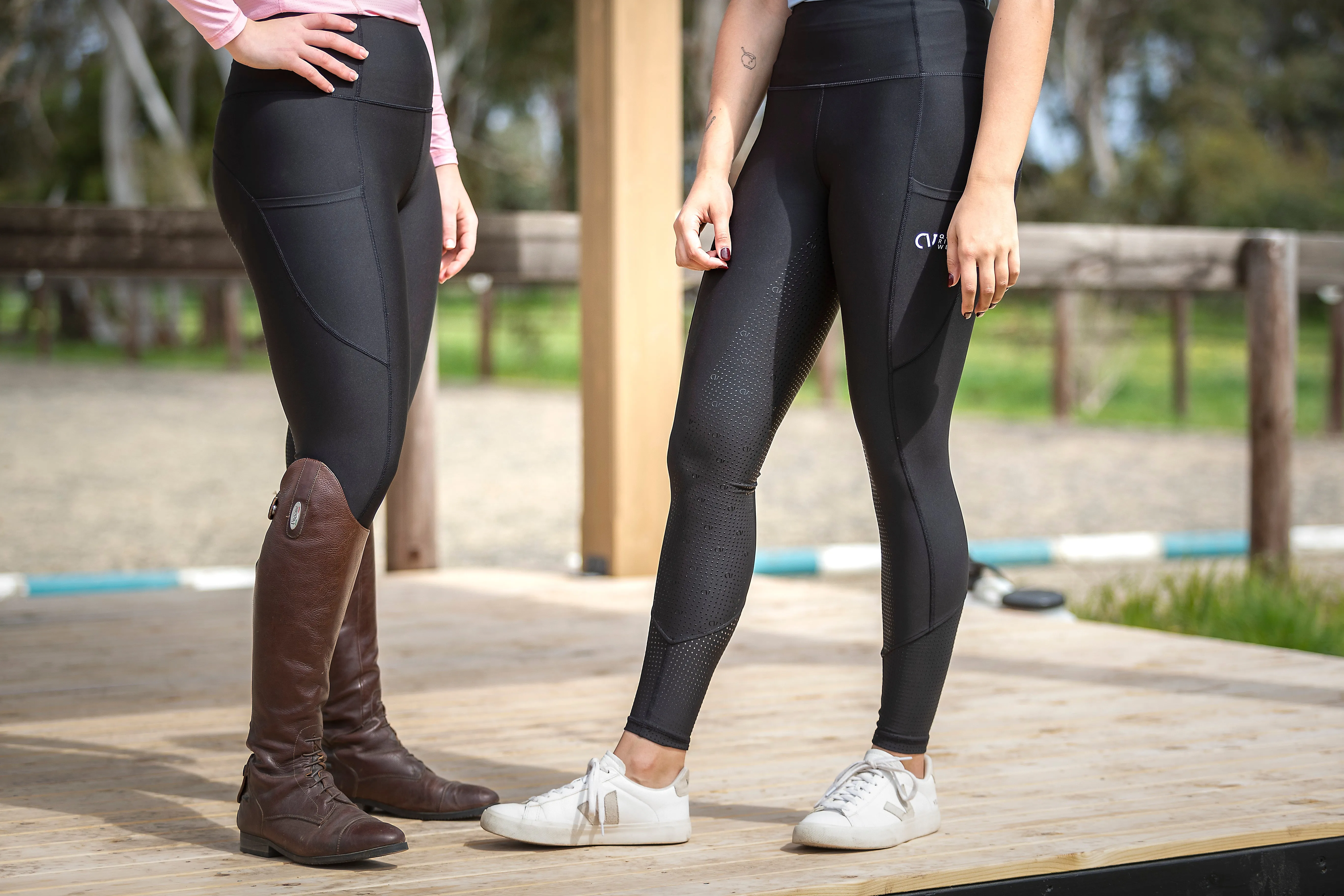 Evie riding tights black