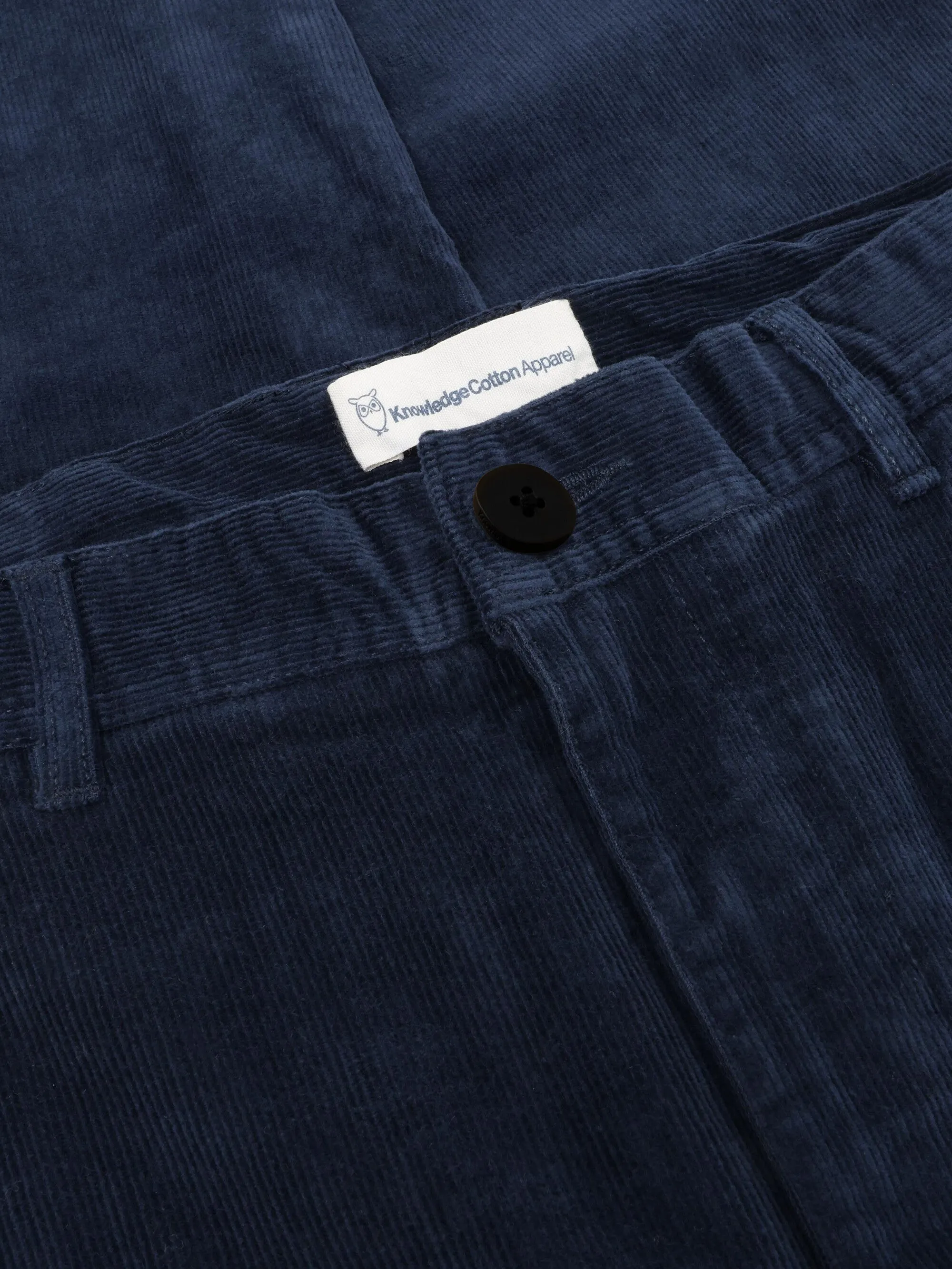 FLINT wide corduroy chino pants - Night Sky