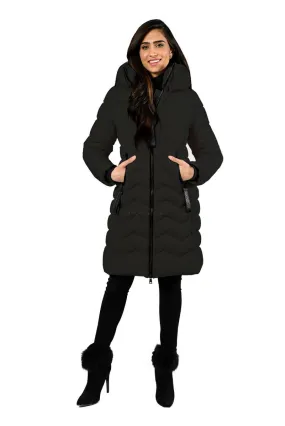 Frank Lyman Black Woven Coat # 224513U