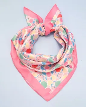 Fruit Print Silk Scarf