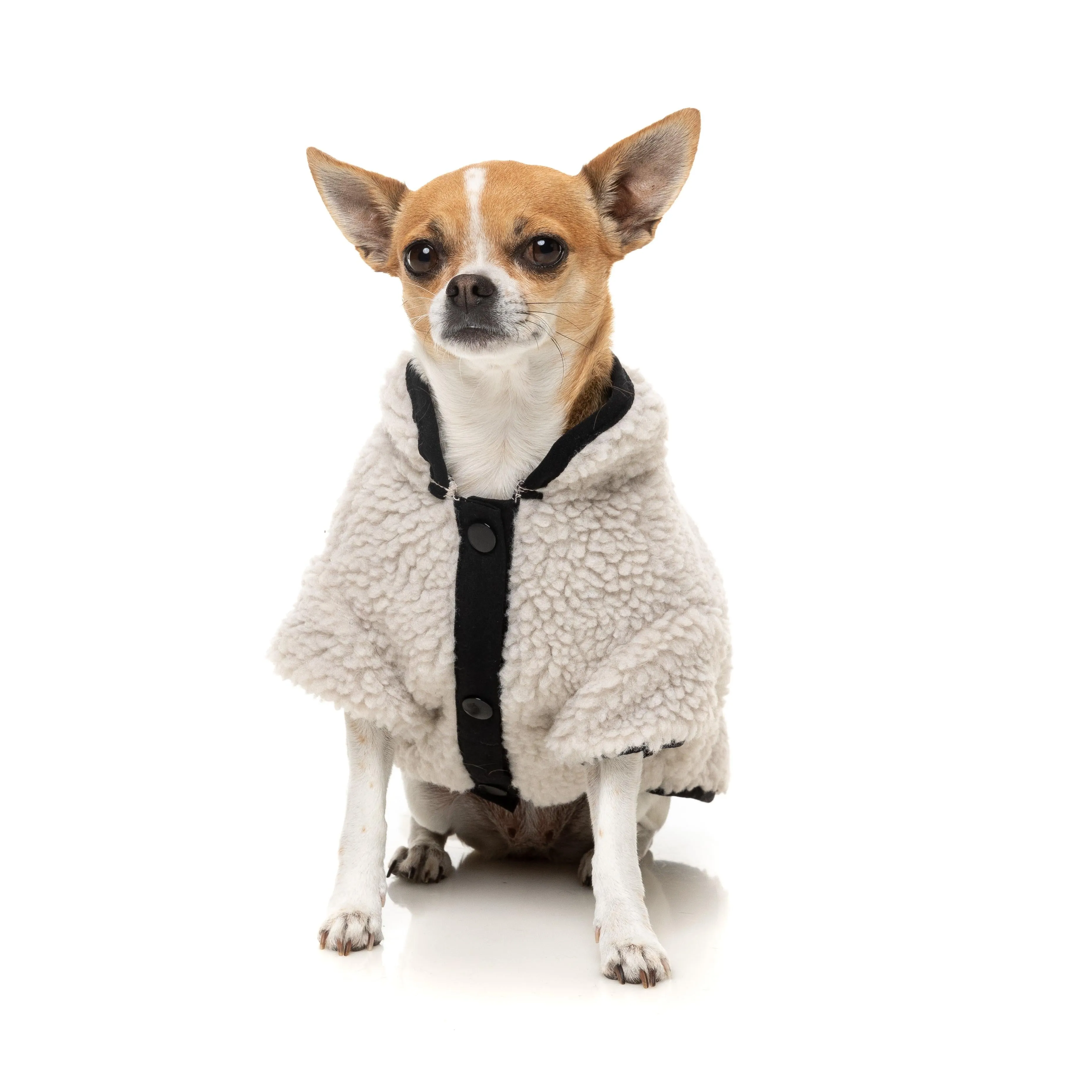 FuzzYard Dog Apparel Jacket Basecamp Stone Size 7