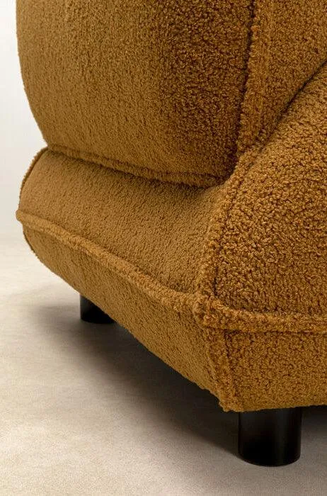 Gigi Curry Brown Teddy Armchair