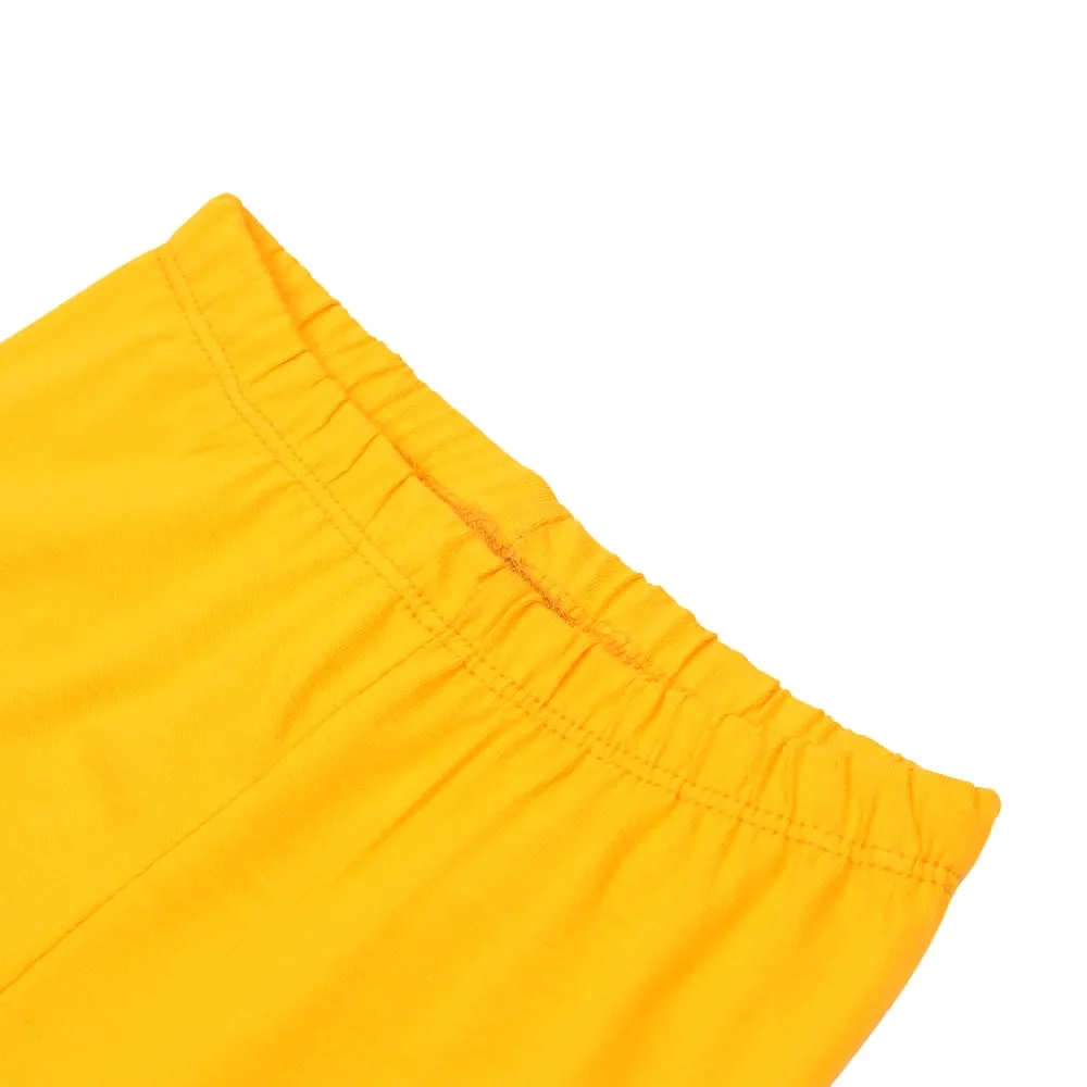 Girls Tights Basic - Citrus