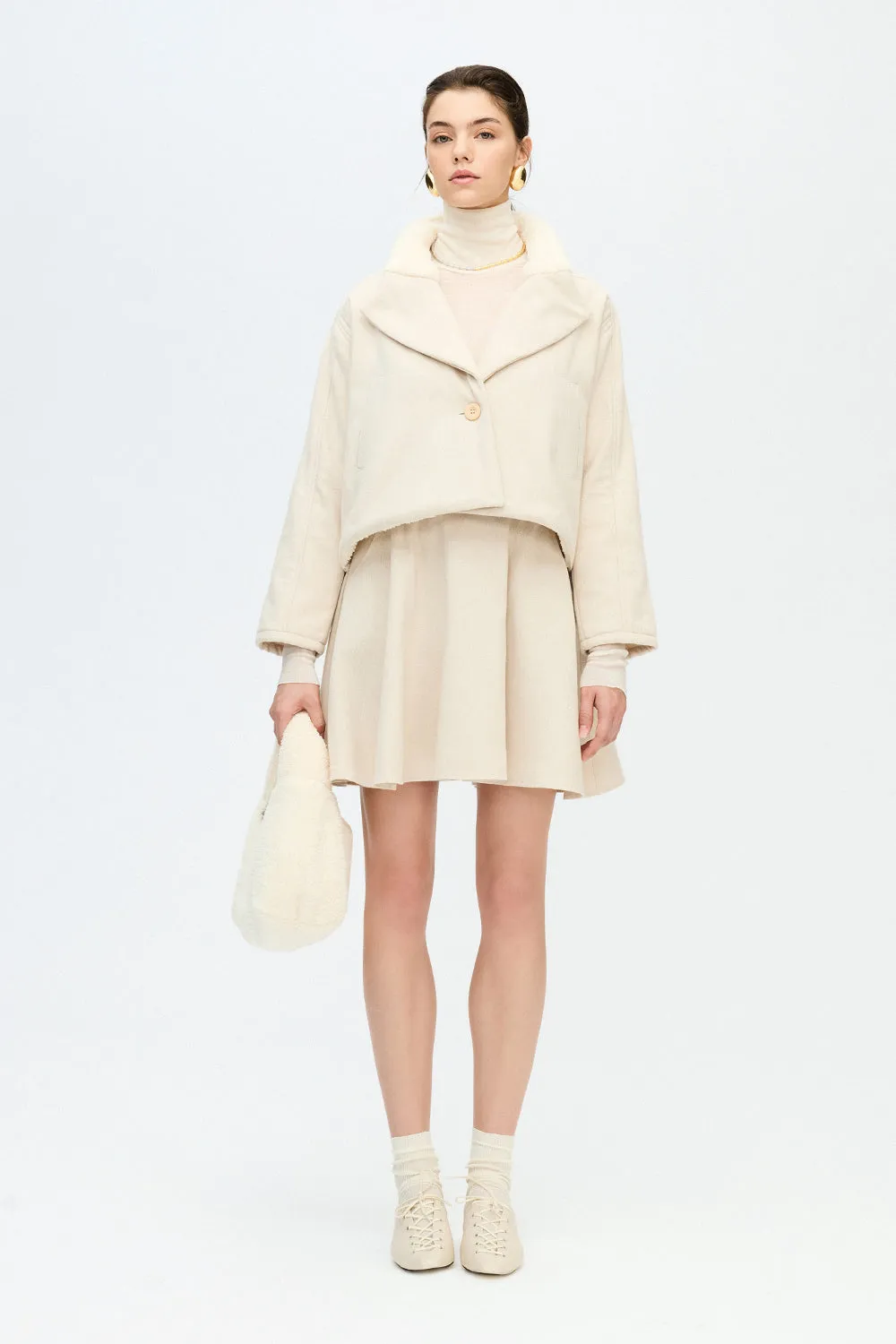 Herringbone Sherpa Jacket
