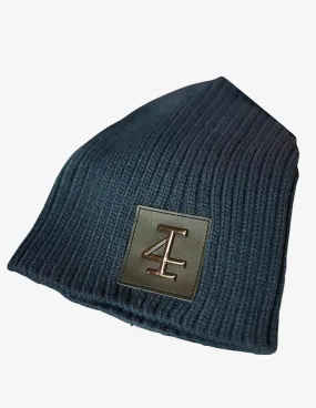 Invictus Beanie - NAVY BLUE gun metal