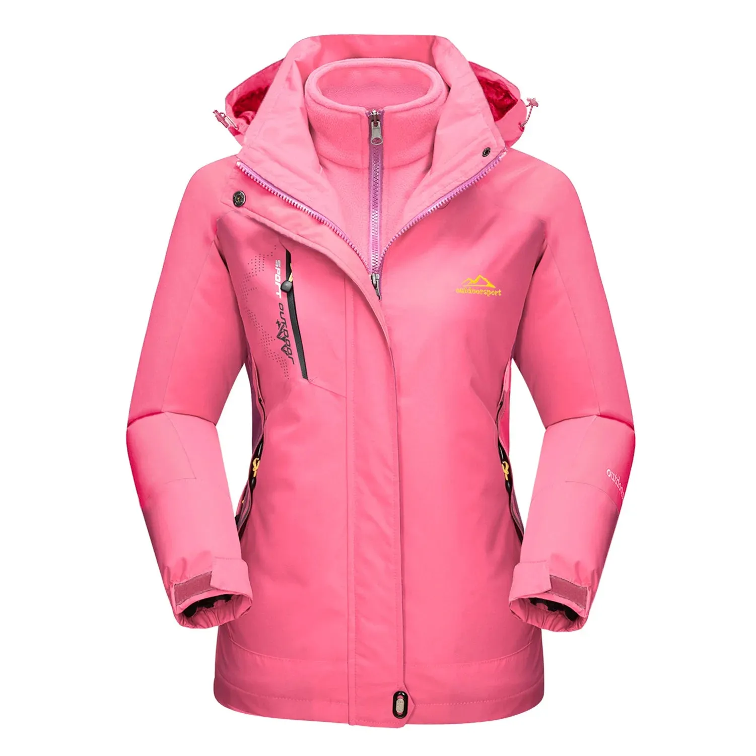 JAMIE | 3-1 Fleece Lined Ski Jacket