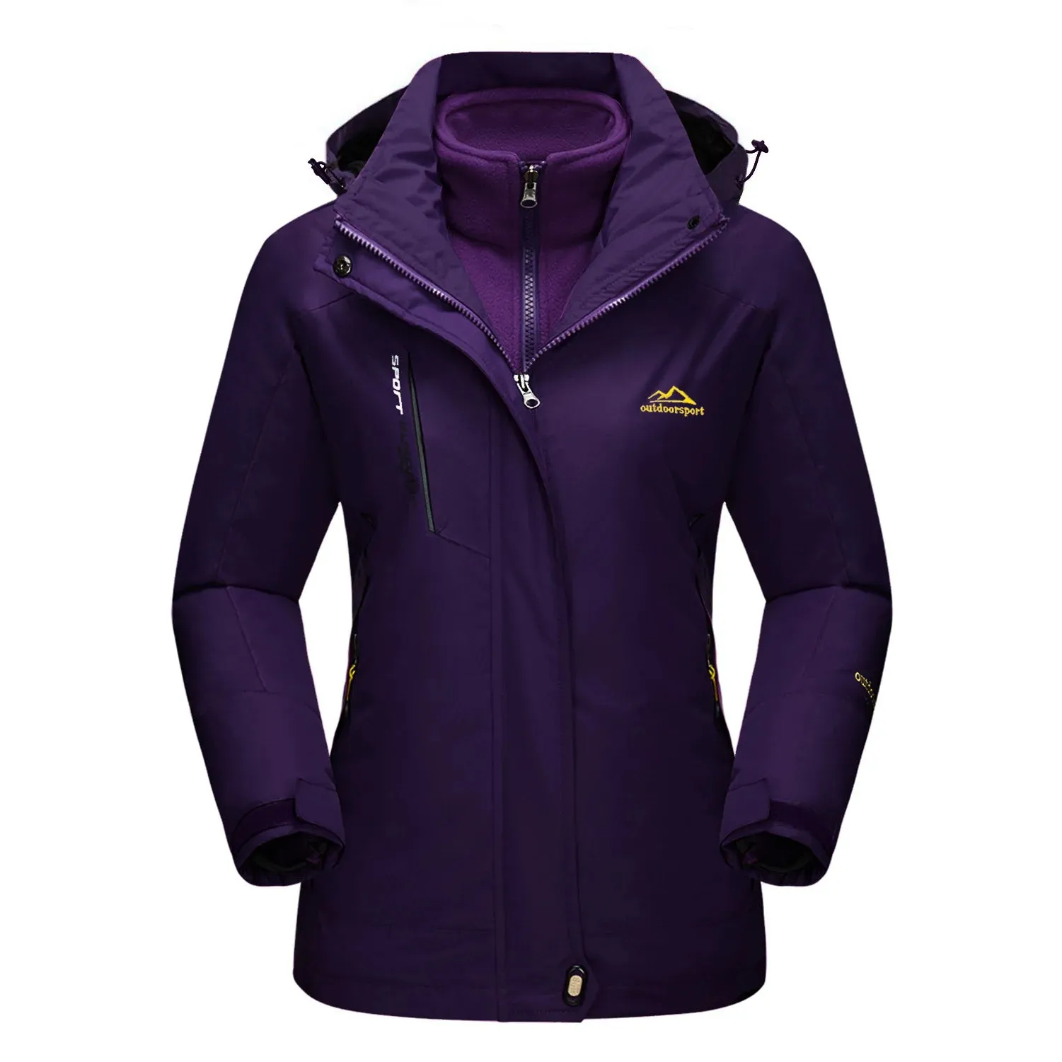 JAMIE | 3-1 Fleece Lined Ski Jacket