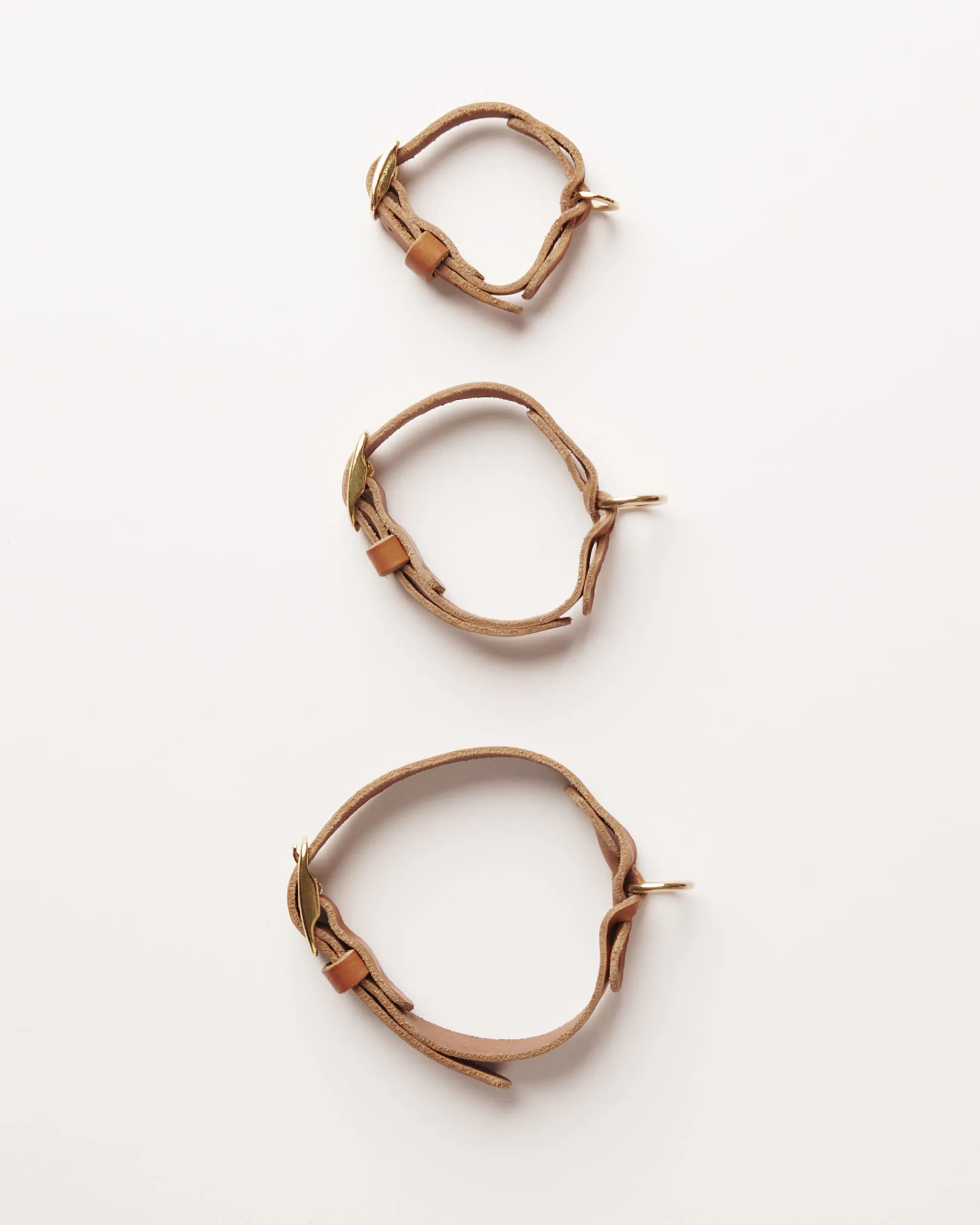 Leather Braided Dog Collar