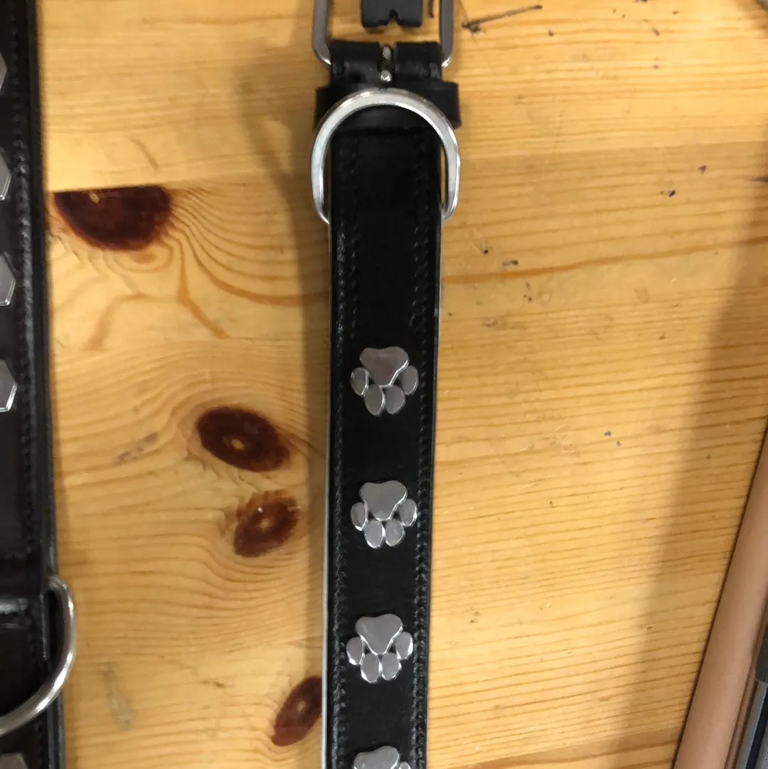 Leather dog collar sale