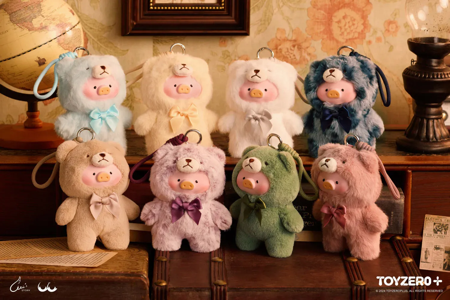 LULU THE PIGGY - VINTAGE TEDDY SHOP VINYL FACE Blind Box Series