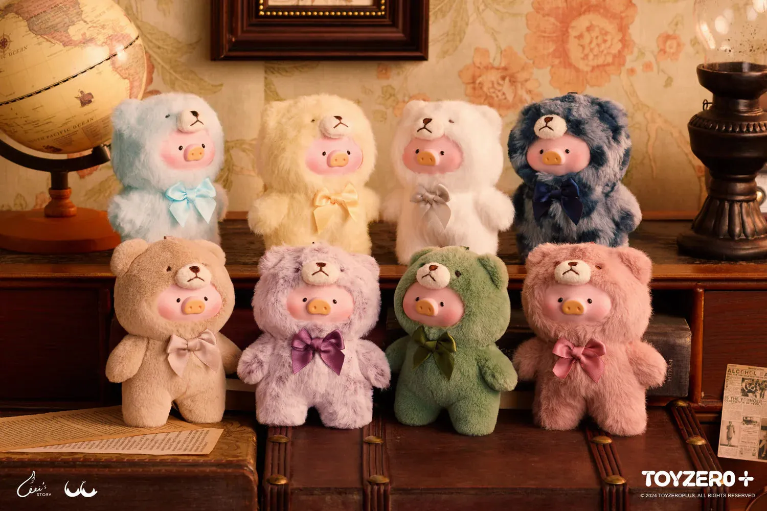 LULU THE PIGGY - VINTAGE TEDDY SHOP VINYL FACE Blind Box Series
