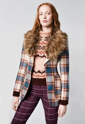 Magnetic Faux Fur Collar