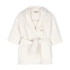 Moschino Kids Bear Graphic Bathrobe