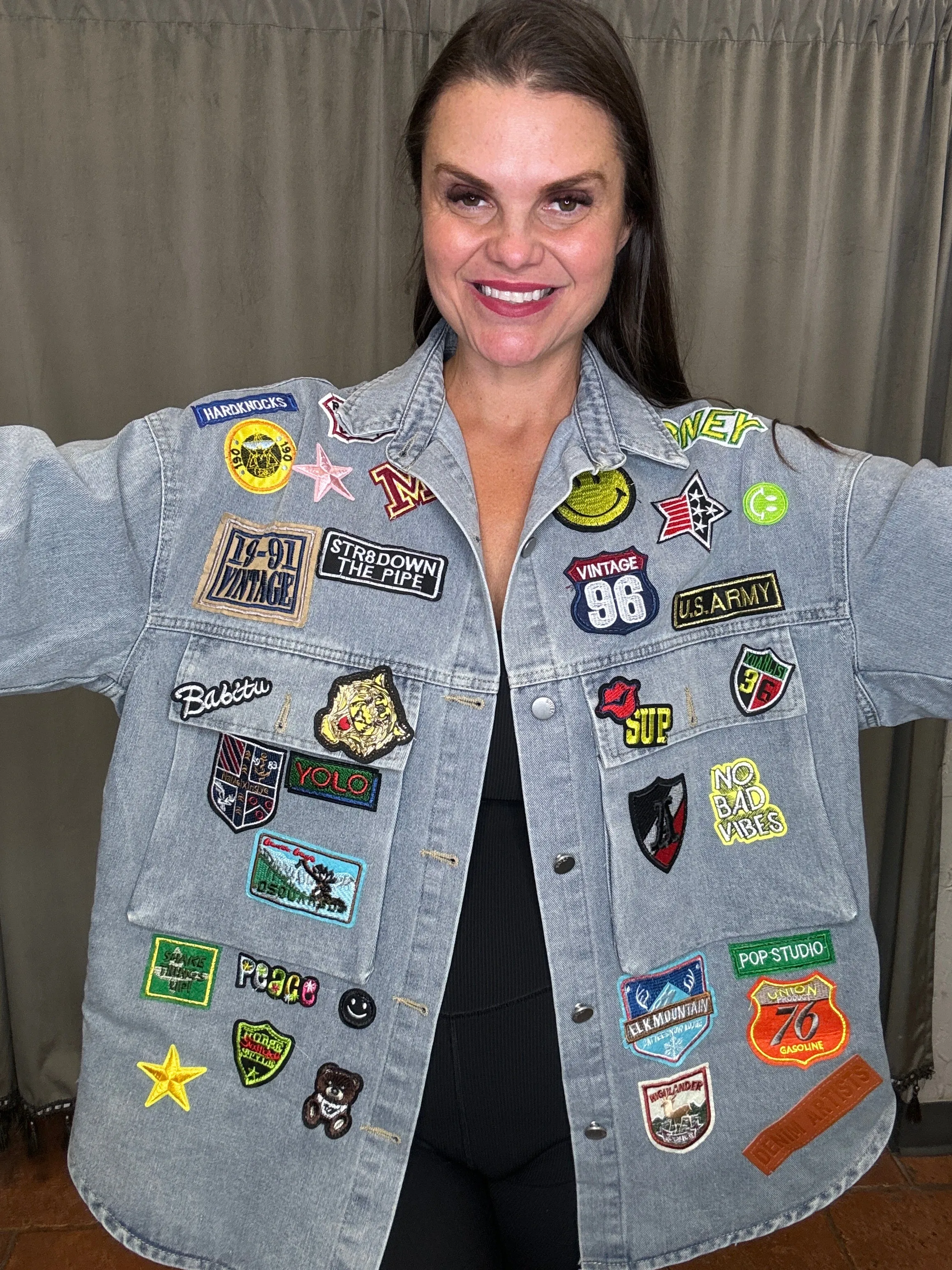 Multi Patch Jacket