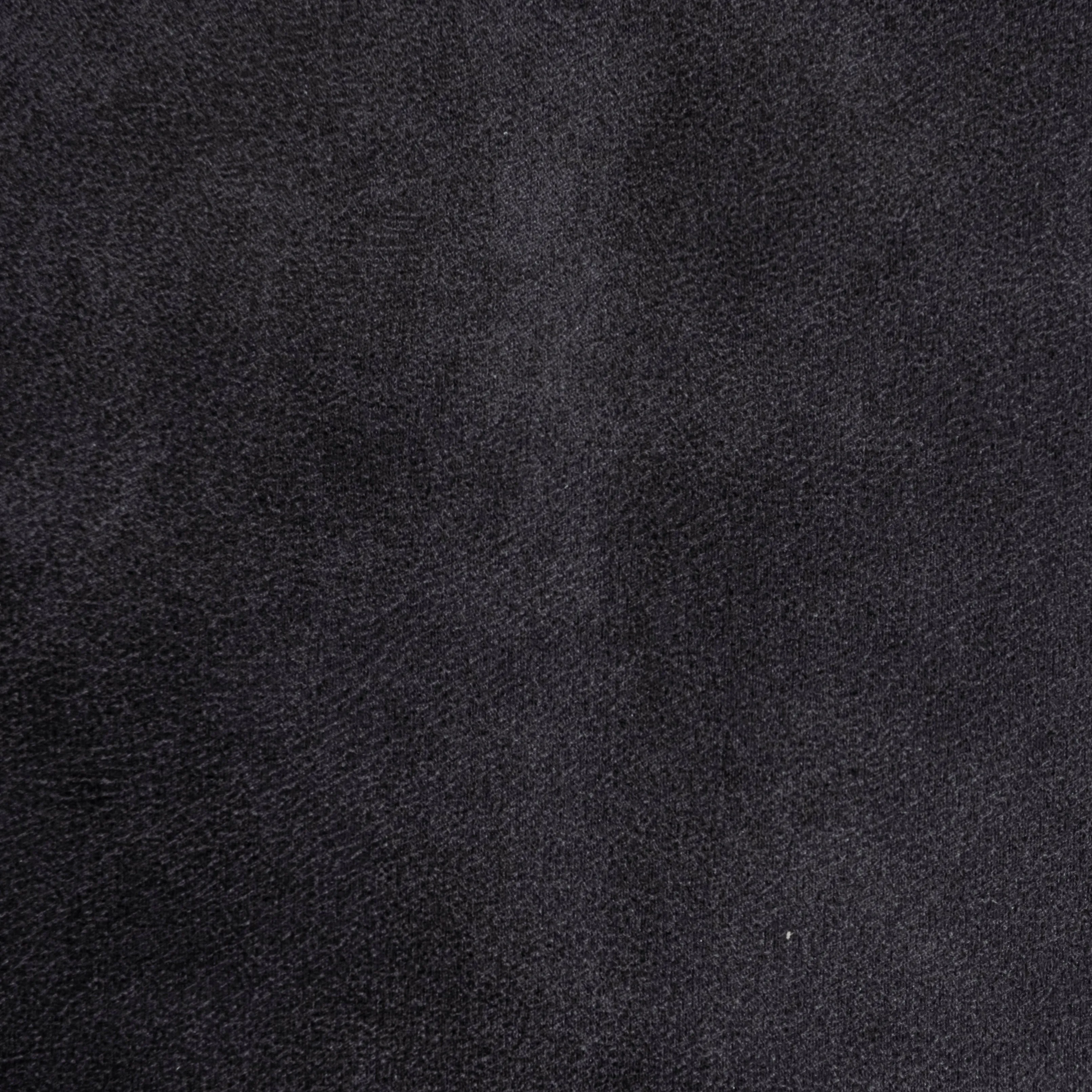 Orthopedic Sofa - Leatherlook/Teddy - Black