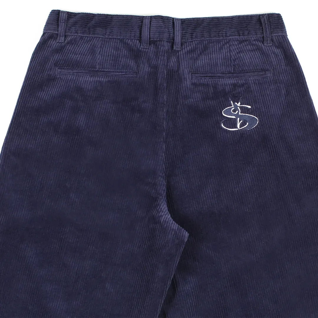 Phantasy Corduroy Slacks (Navy)