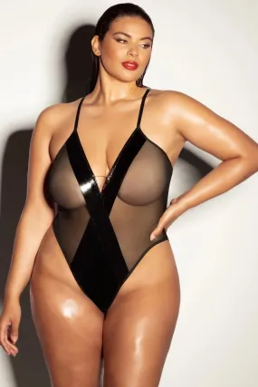 Plus Size Barbell Teddy