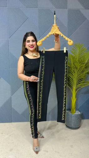 Premium Imported Swarovski Leggings GGR700