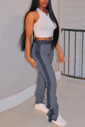 PT696 Slim Fit Ripped Jeans