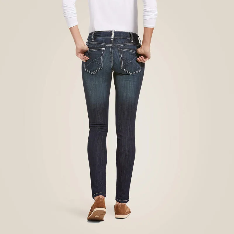 R.E.A.L Mid Rise Outseam Ella Skinny Jean