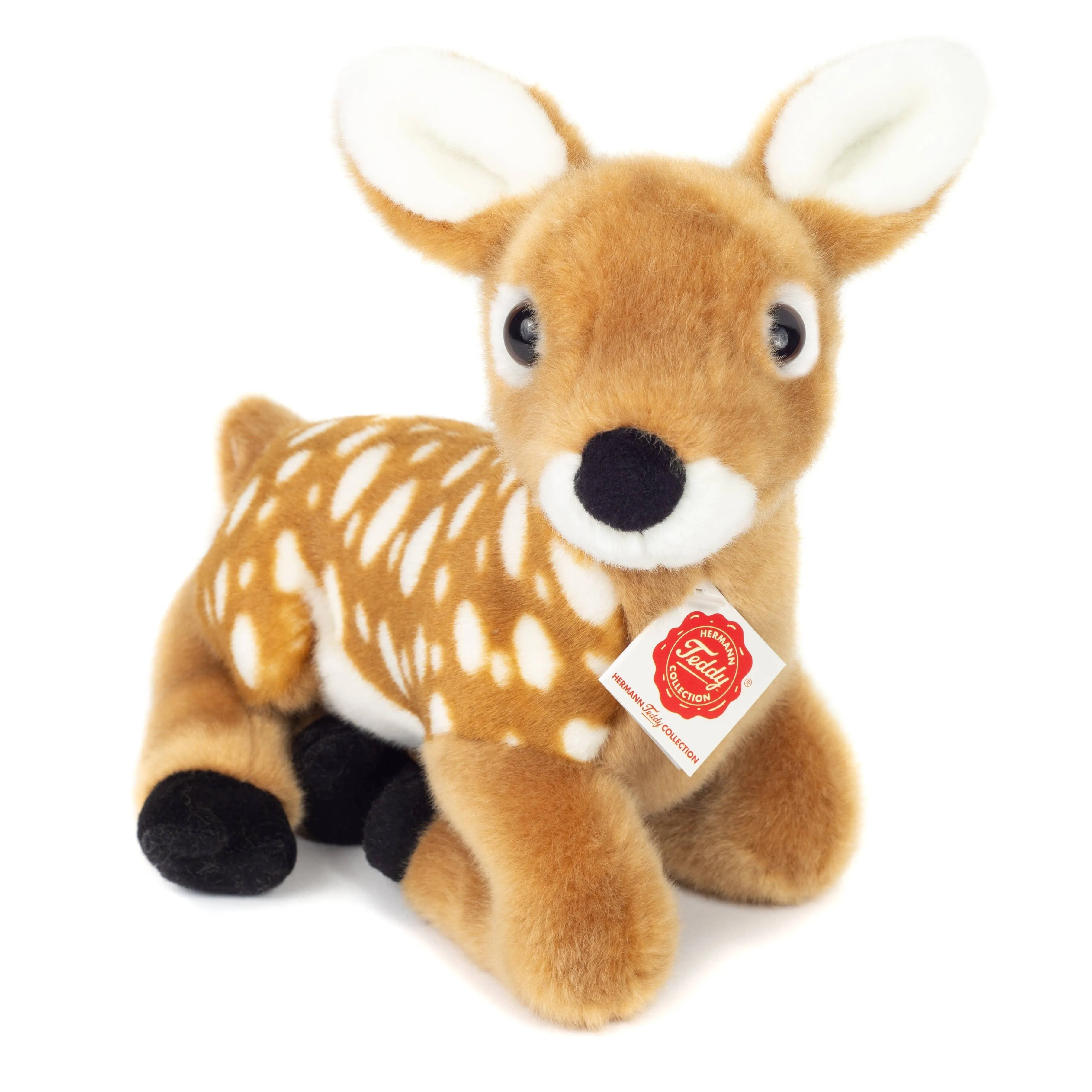 Realistic Plush Fawns-Standing or  Lying Eco-friendly plush toys by Teddy Hermann