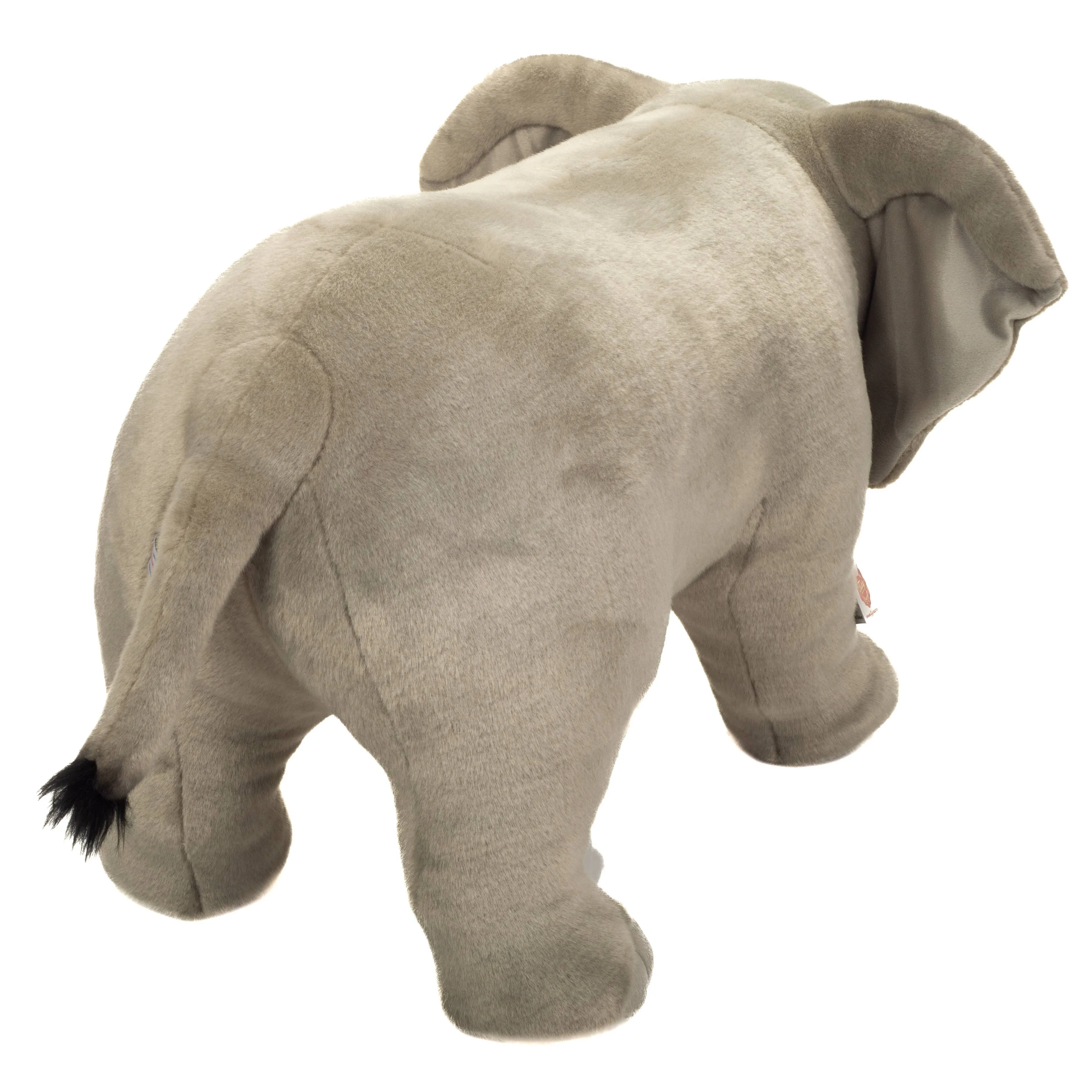 Realistic XL Plush Elephant Standing 60 cm by Teddy Hermann