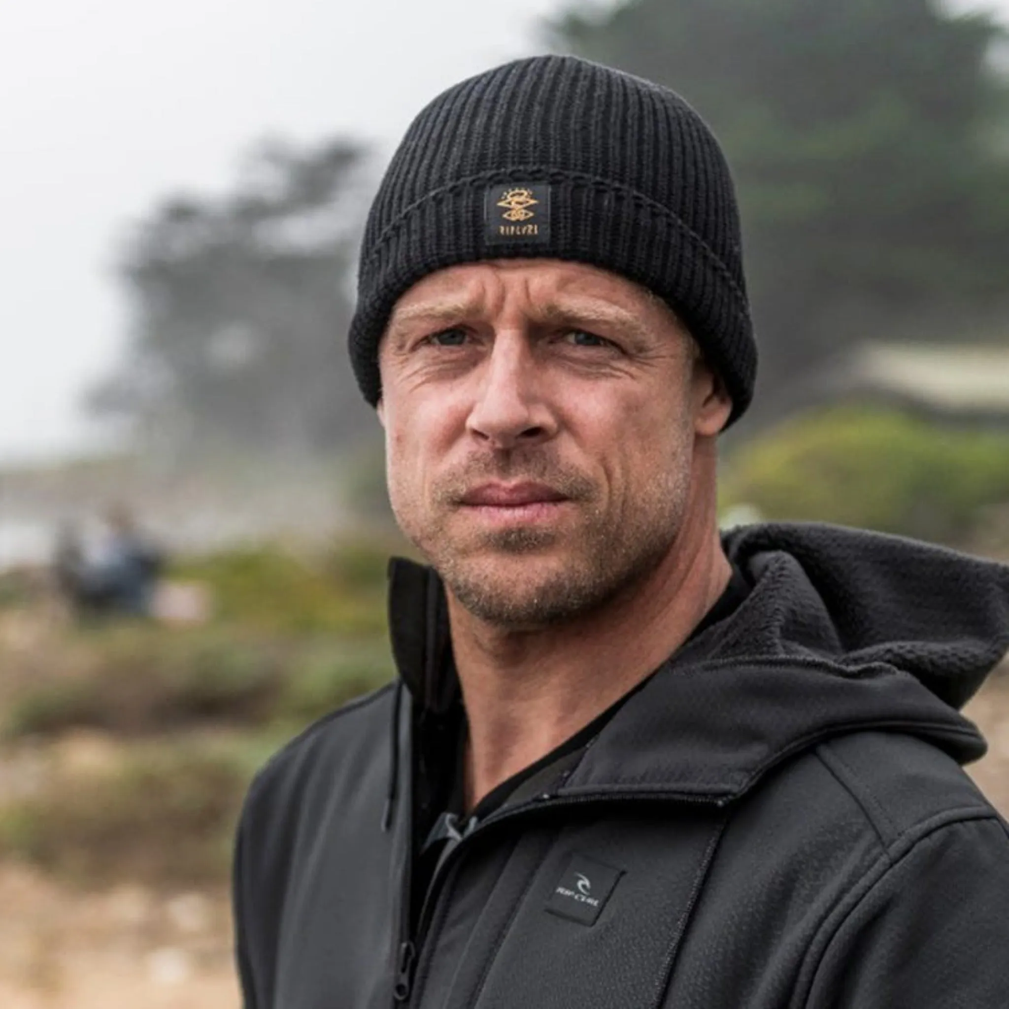Rip Curl Searchers Regular Beanie - Black
