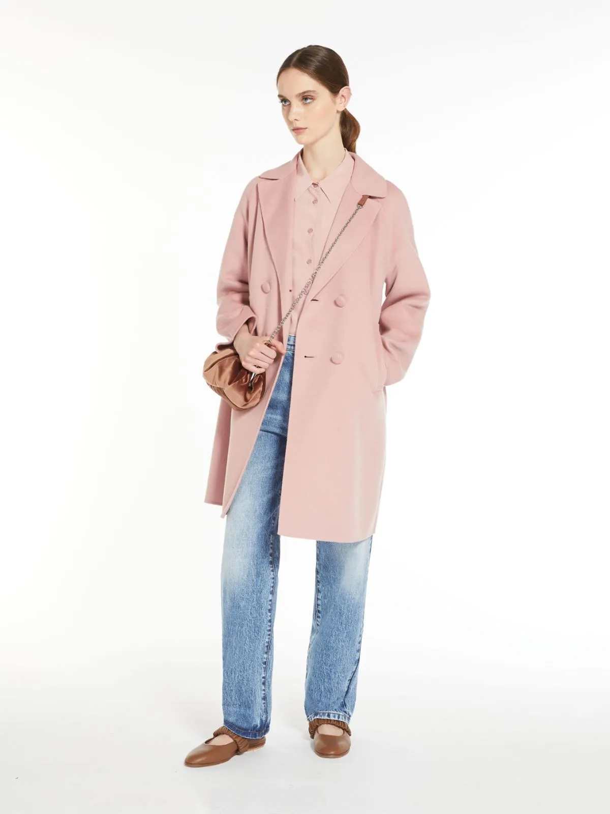 Rivetto Coat- Peony