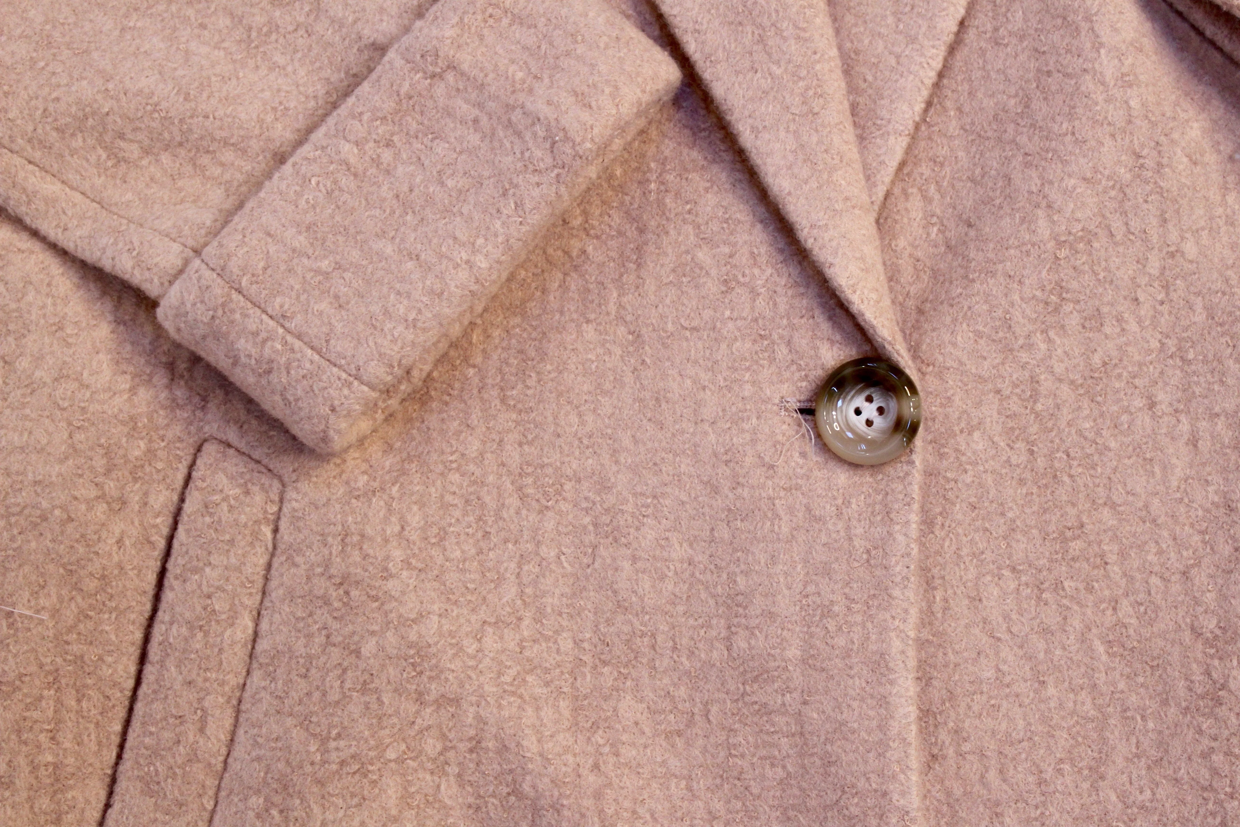 Rose Wool Coat