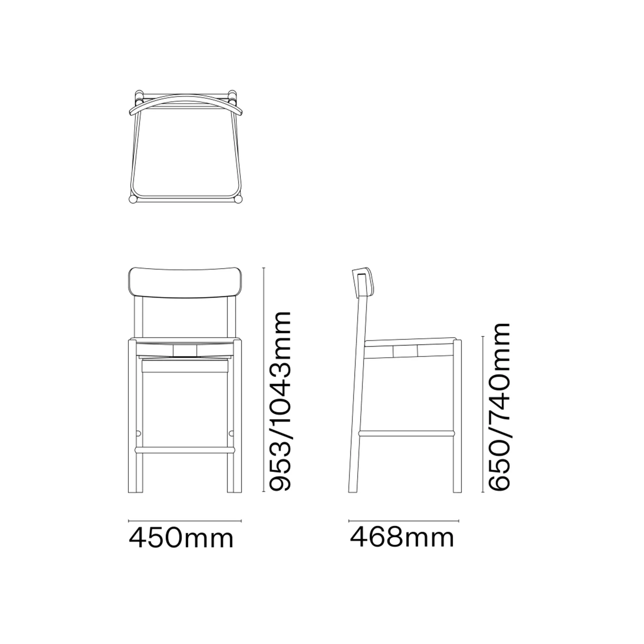 Semley Bar Stool by Another Country